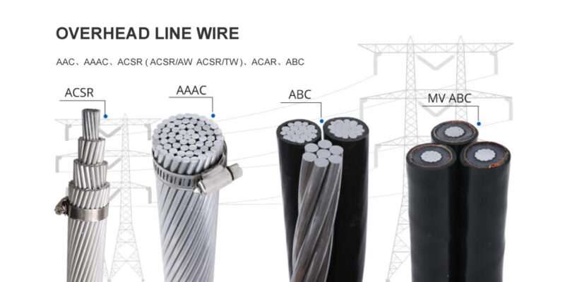 overhead line wire